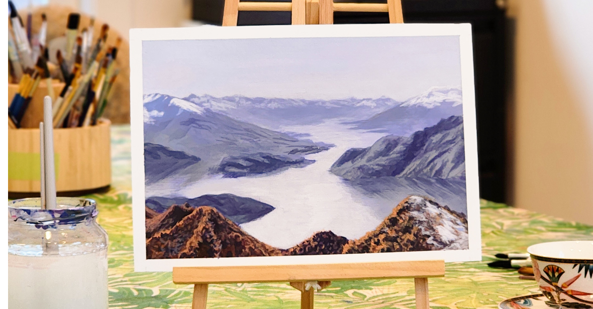 NZ Landscapes • Acrylic Painting Course with Kasia Hebda - 15 October