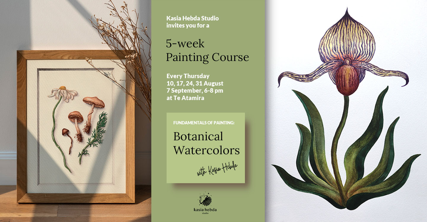 Botanical Watercolour - 5-week Course for Beginners 