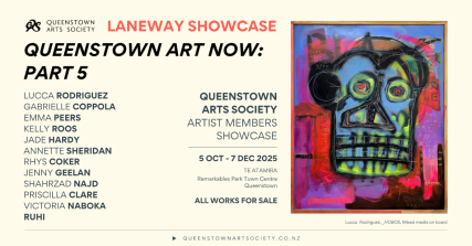 Te Wāhi Toi - QAS Laneway Showcase - Queenstown Art Now: Part 5 - QAS Artist Members Showcase at Te Atamira