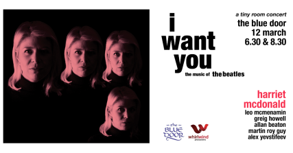 Te Wāhi Toi - I Want You - Music of the Beatles - Harriet McDonald - Tiny Room Concert 