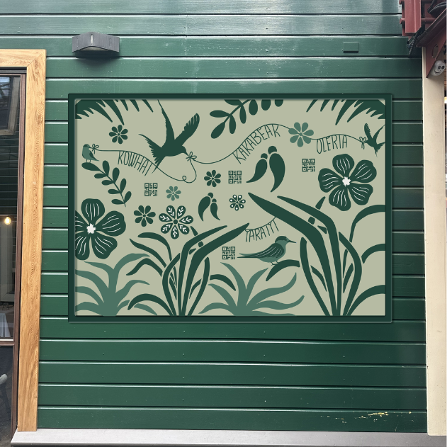 Ecosystems Mural at Steamer Wharf