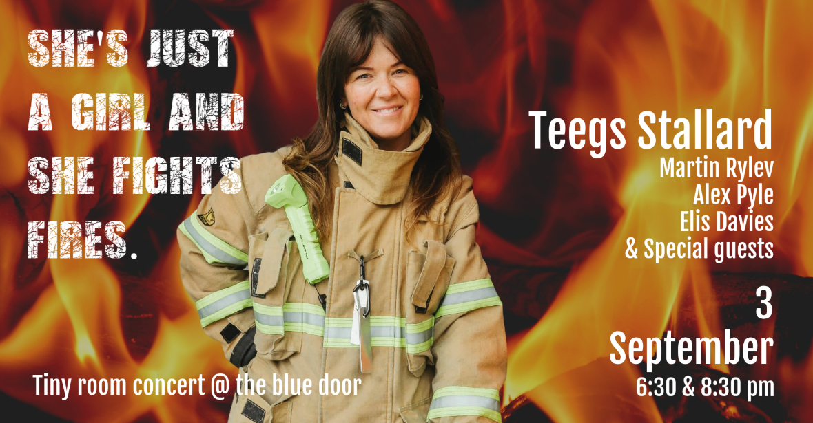 "She's Just A Girl And She Fights Fires - Teegs Stallard - Tiny Room Concert