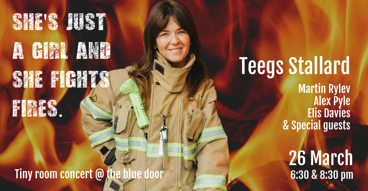 "She's Just A Girl And She Fights Fires - Teegs Stallard - Tiny Room Concert