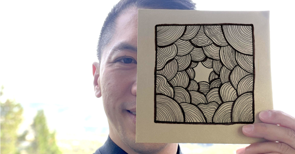 Te Wāhi Toi - Community Draw: Zentangle Doodle Session